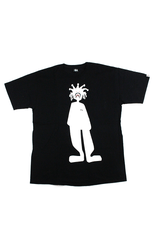 Bape x Stussy Sharkface Man Tee Black