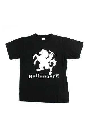 T-shirt Bape x Number Nine Horse noir