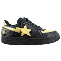 Bapesta Or noir 24 carats