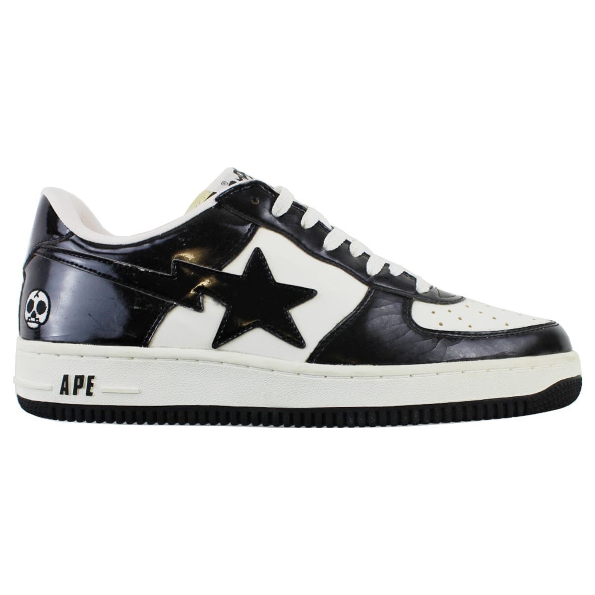 Bapesta Black white Halloween - SaruGeneral