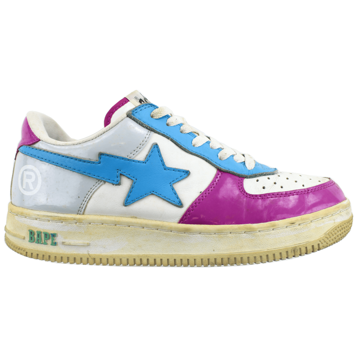 Bapesta Blue Purple Grey - SaruGeneral