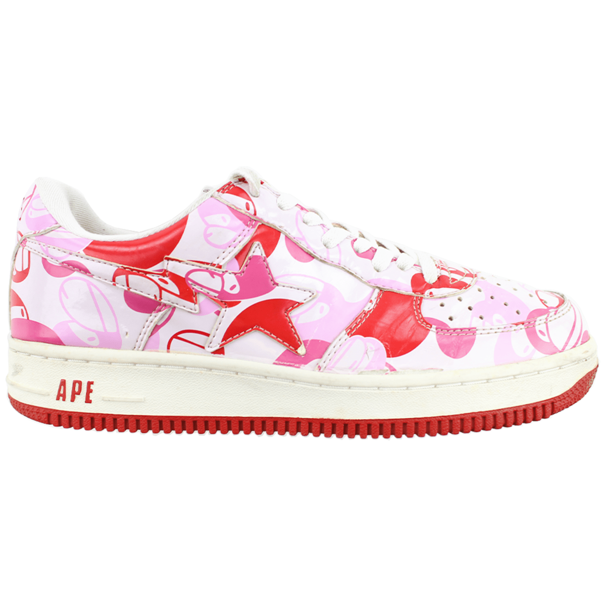 Bapesta Milo Pink Camo White - SaruGeneral