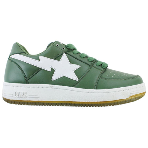 Bapesta Olive Green Shark Sole