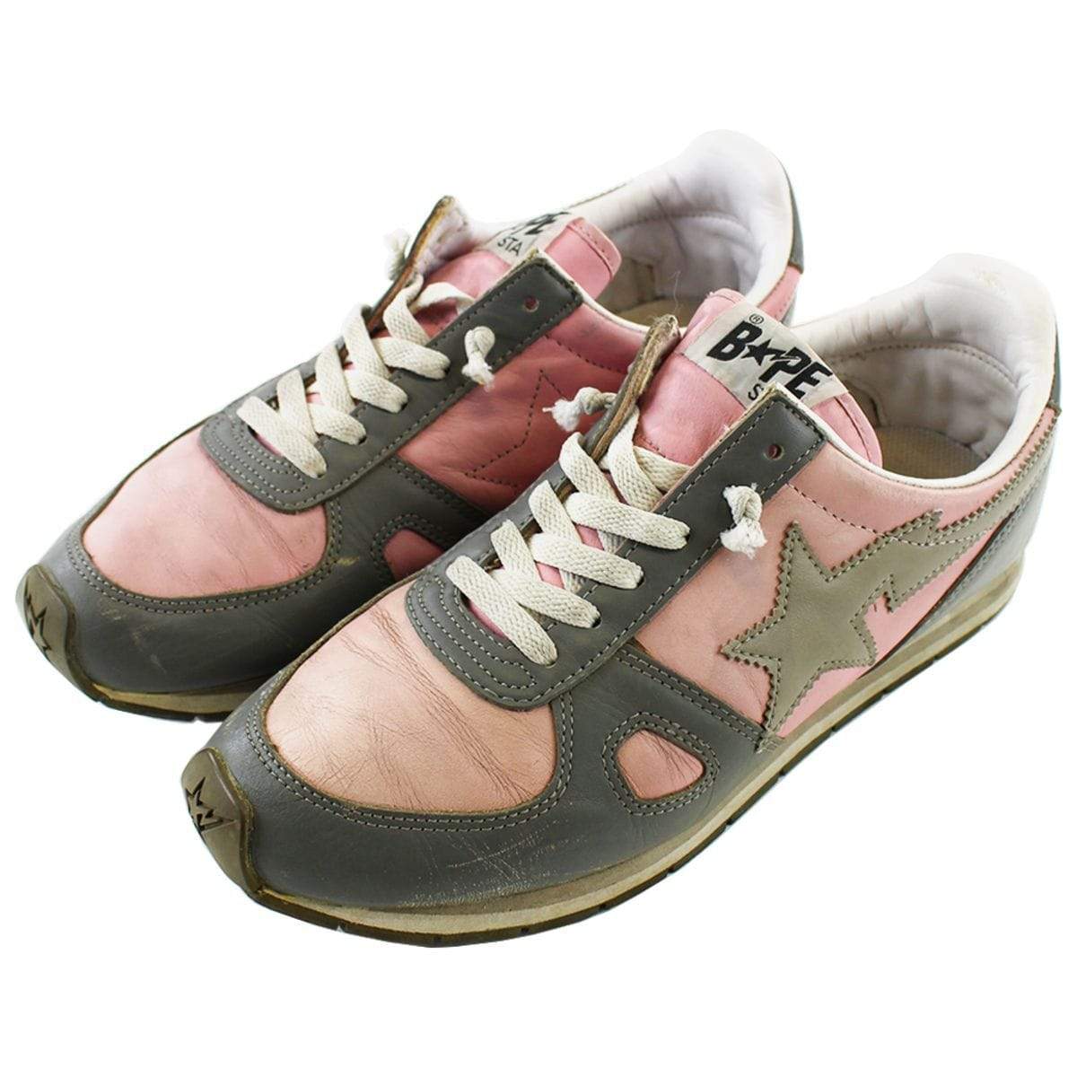 Bapesta Pinkgrey Trainer - SaruGeneral