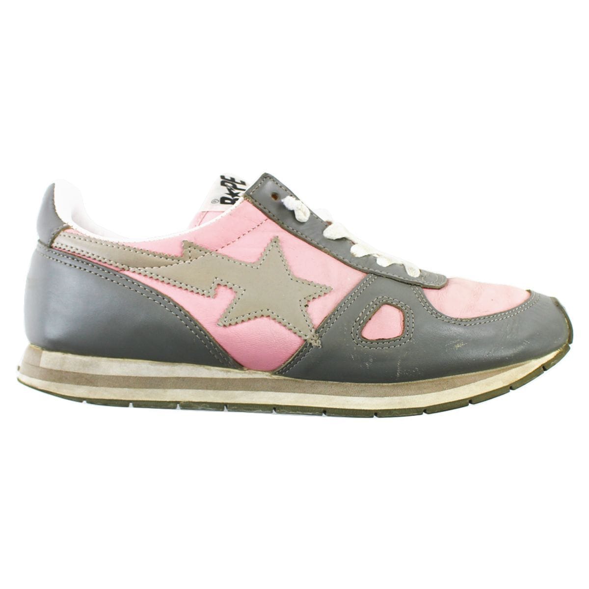 Bapesta Pinkgrey Trainer - SaruGeneral