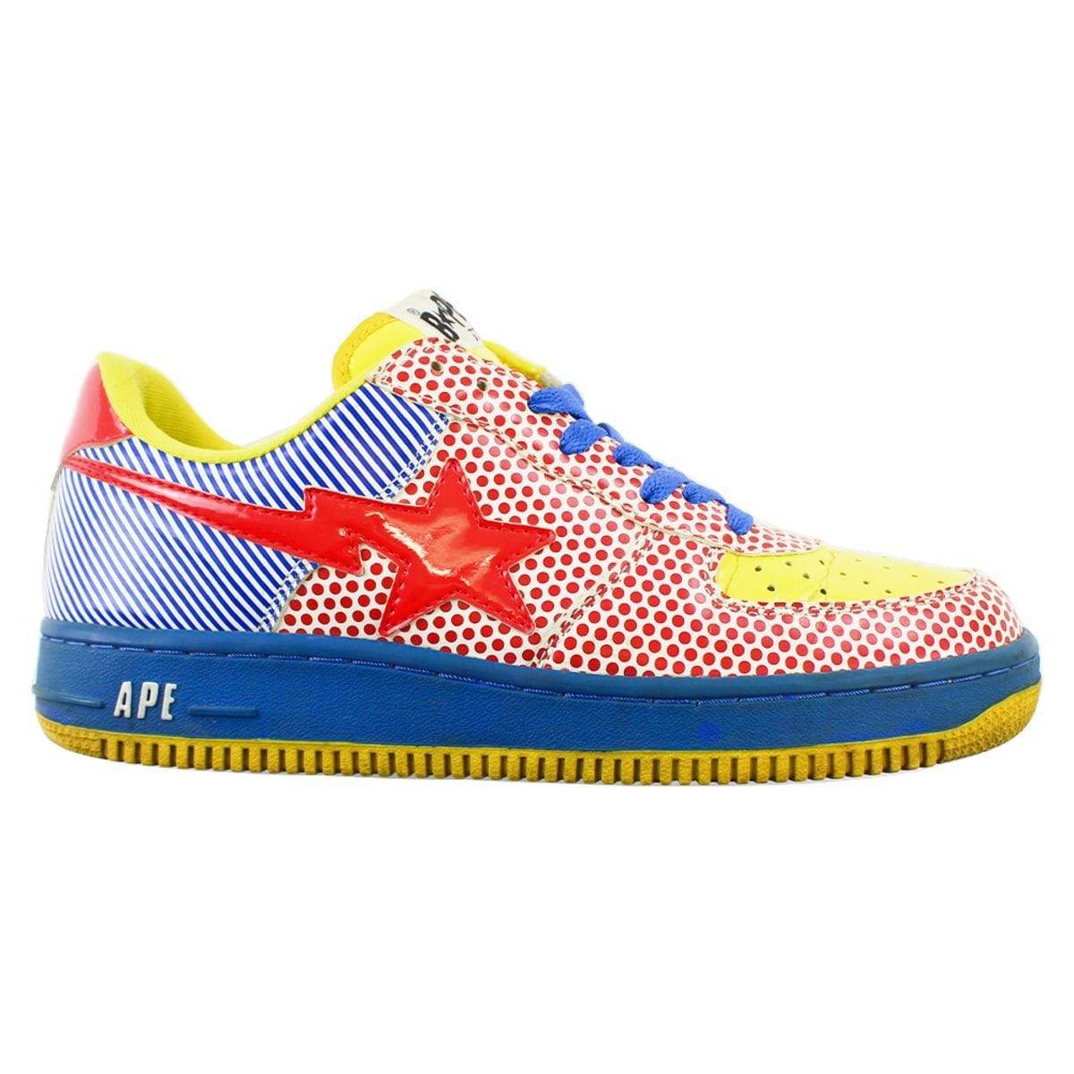 Bapesta Polka Red yellow blue - SaruGeneral