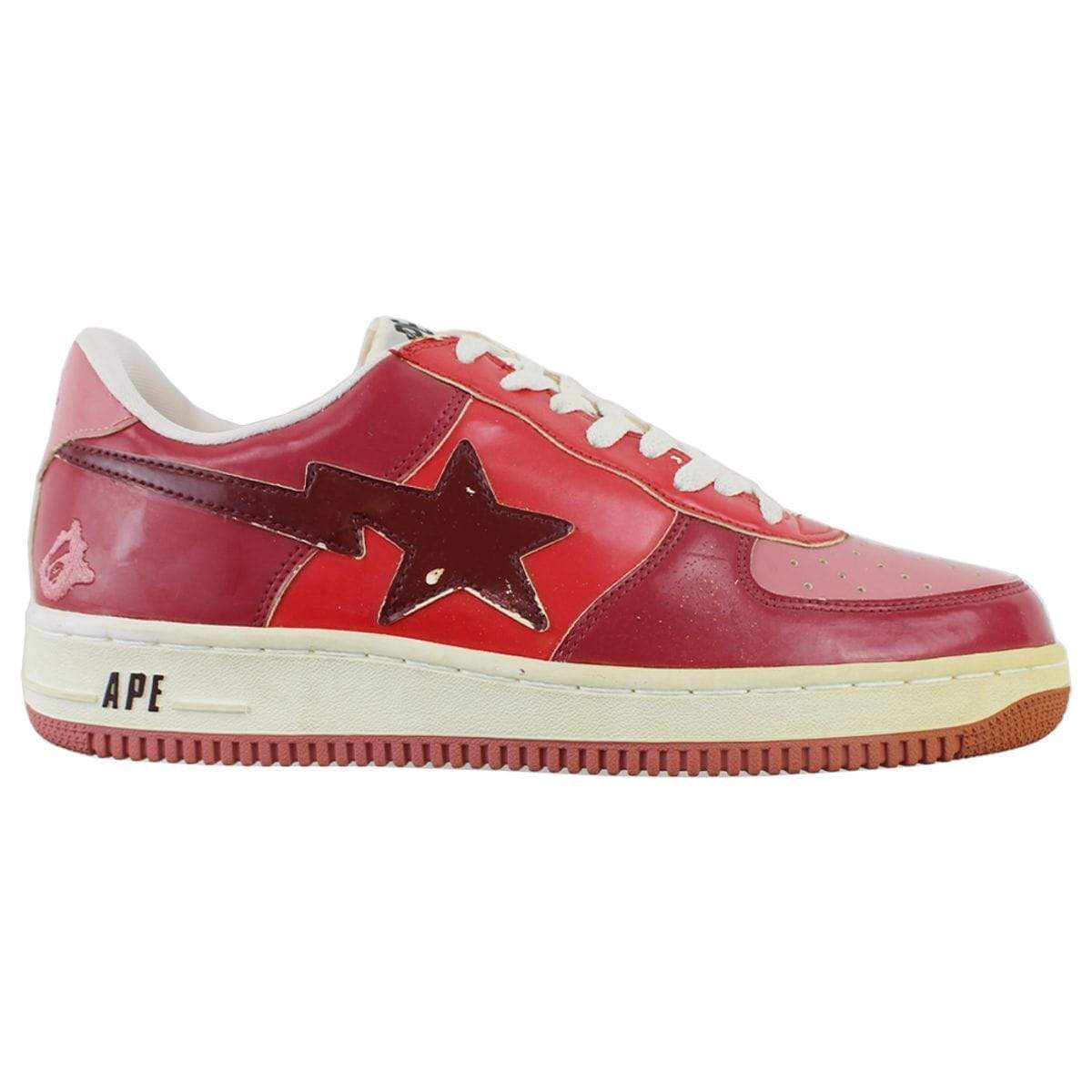 Bapesta Red Red - SaruGeneral