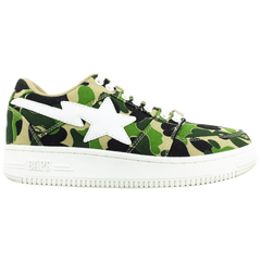 Bapesta White Sta ABC Green Camo