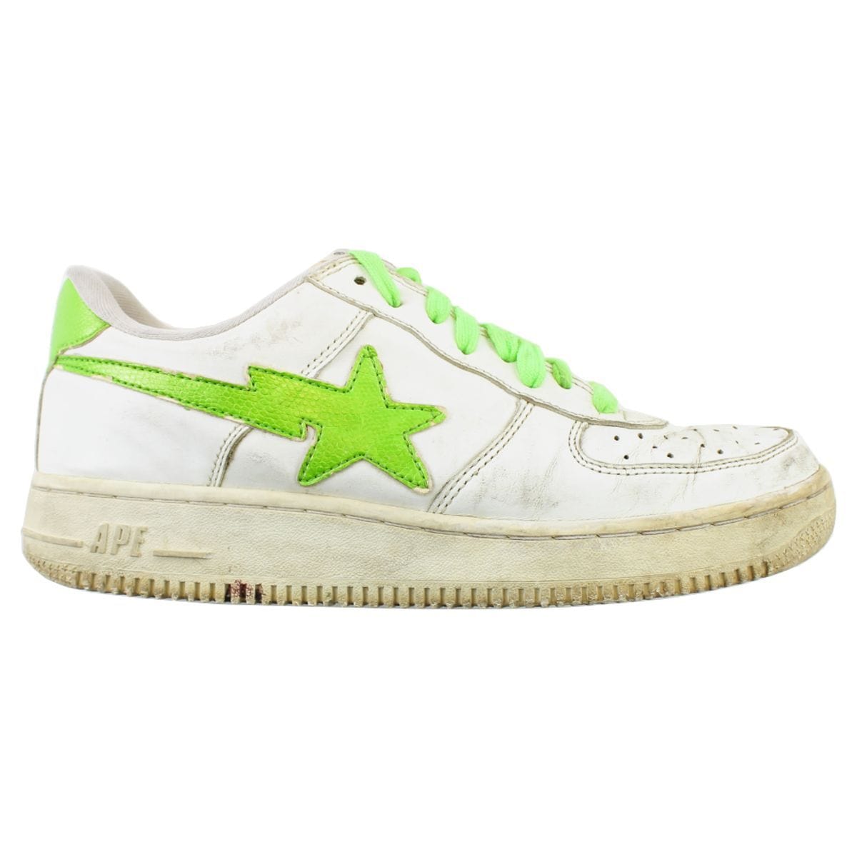 Bapesta White green Snake Sta - SaruGeneral