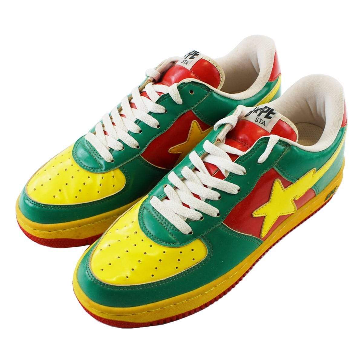 Bapesta Yellow green red - SaruGeneral