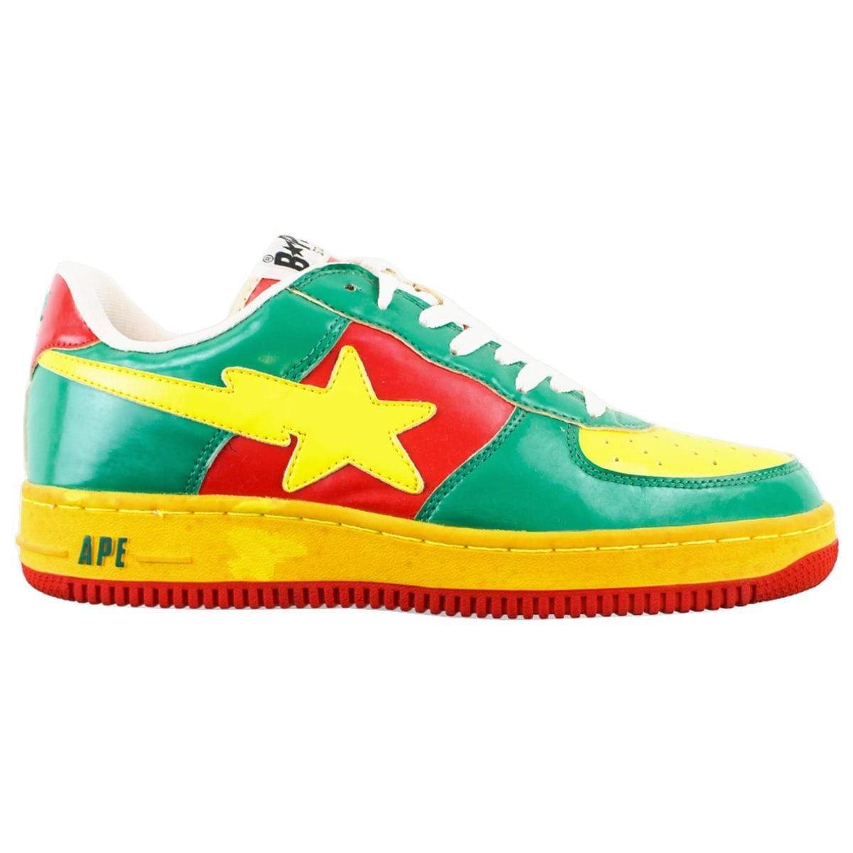 Bapesta Yellow green red - SaruGeneral