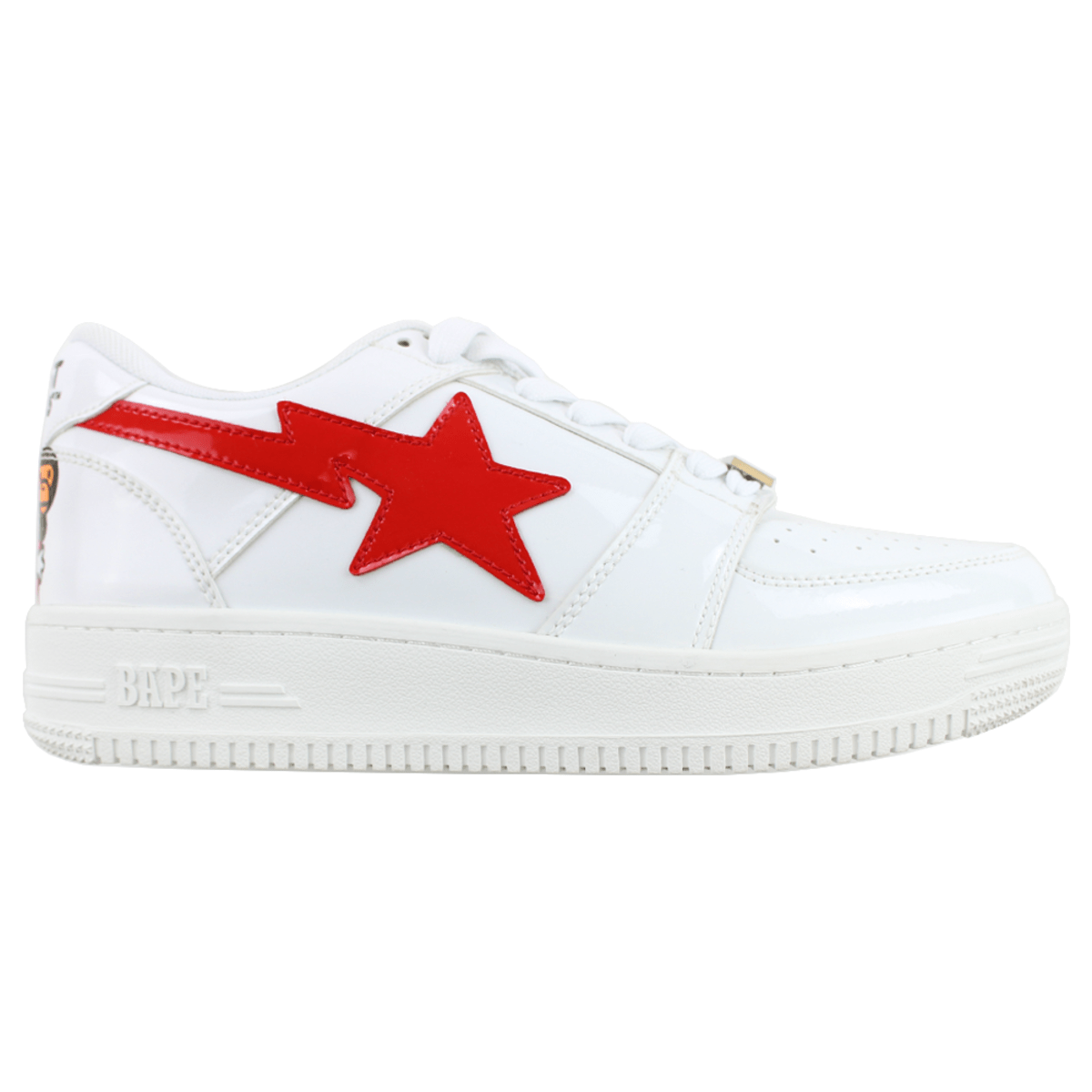 Bapesta x Ghostbusters Milo White Red - SaruGeneral