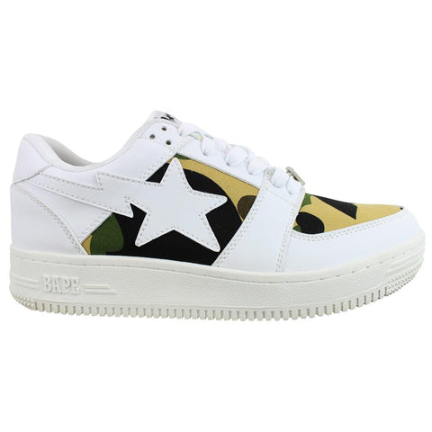 Bapesta 1st Jaune Camo Blanc