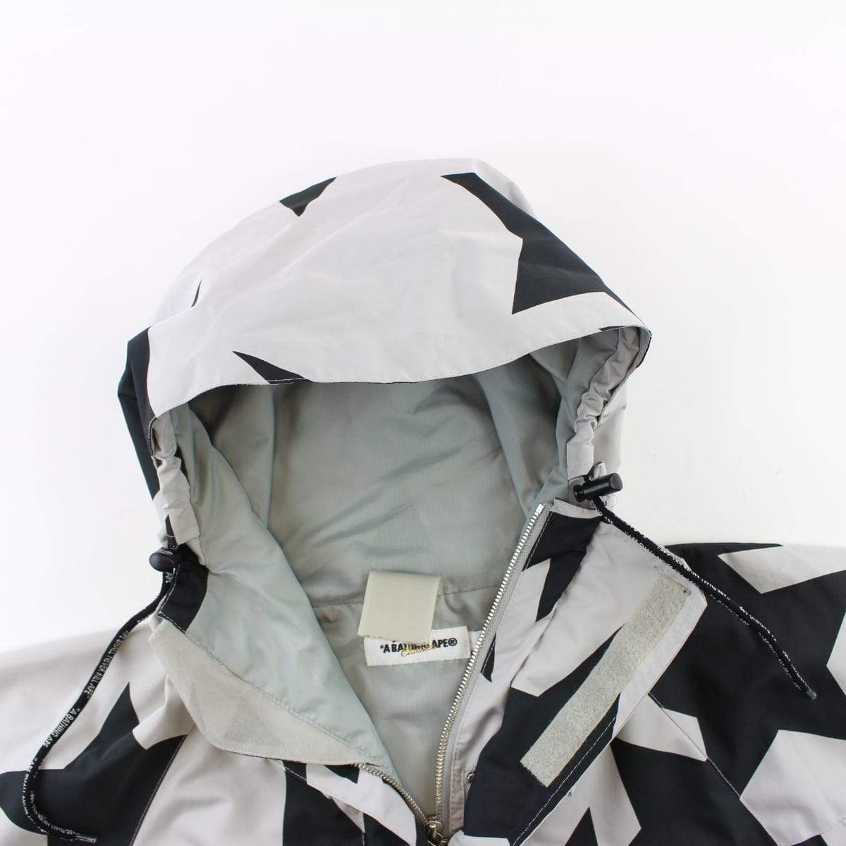 Bapesta Allover Snowboard Jacket Grey - SaruGeneral