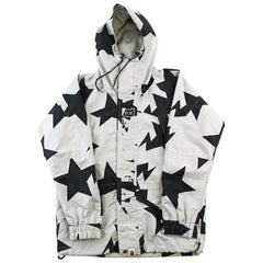 Bapesta Allover Snowboard Jacket Grey