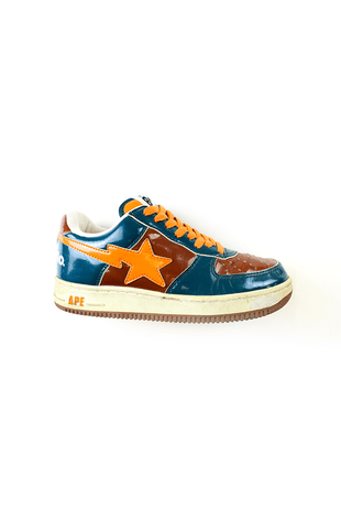 Bapesta Baby Milo Blue & Orange