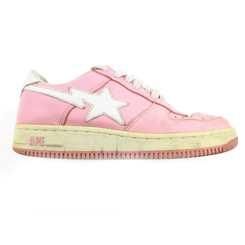 Bapesta Baby Pink & White