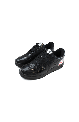 Bapesta tiger Black Patent Leather