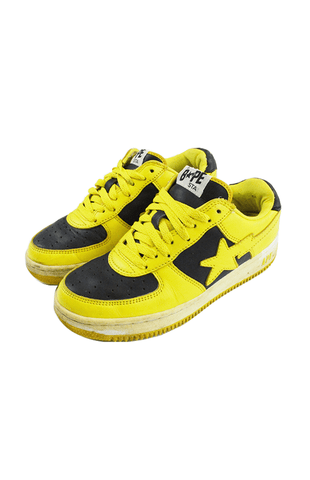 Bapesta Noir Jaune
