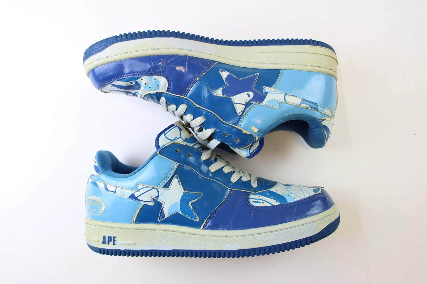 Bapesta Blue Baby Milo Camo - SaruGeneral