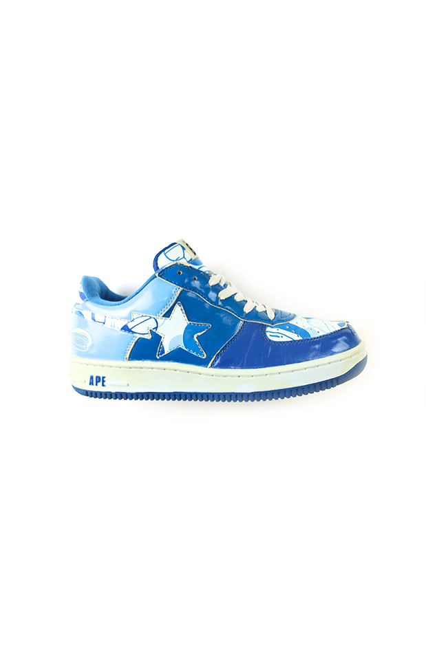 Bapesta Blue Baby Milo Camo - SaruGeneral