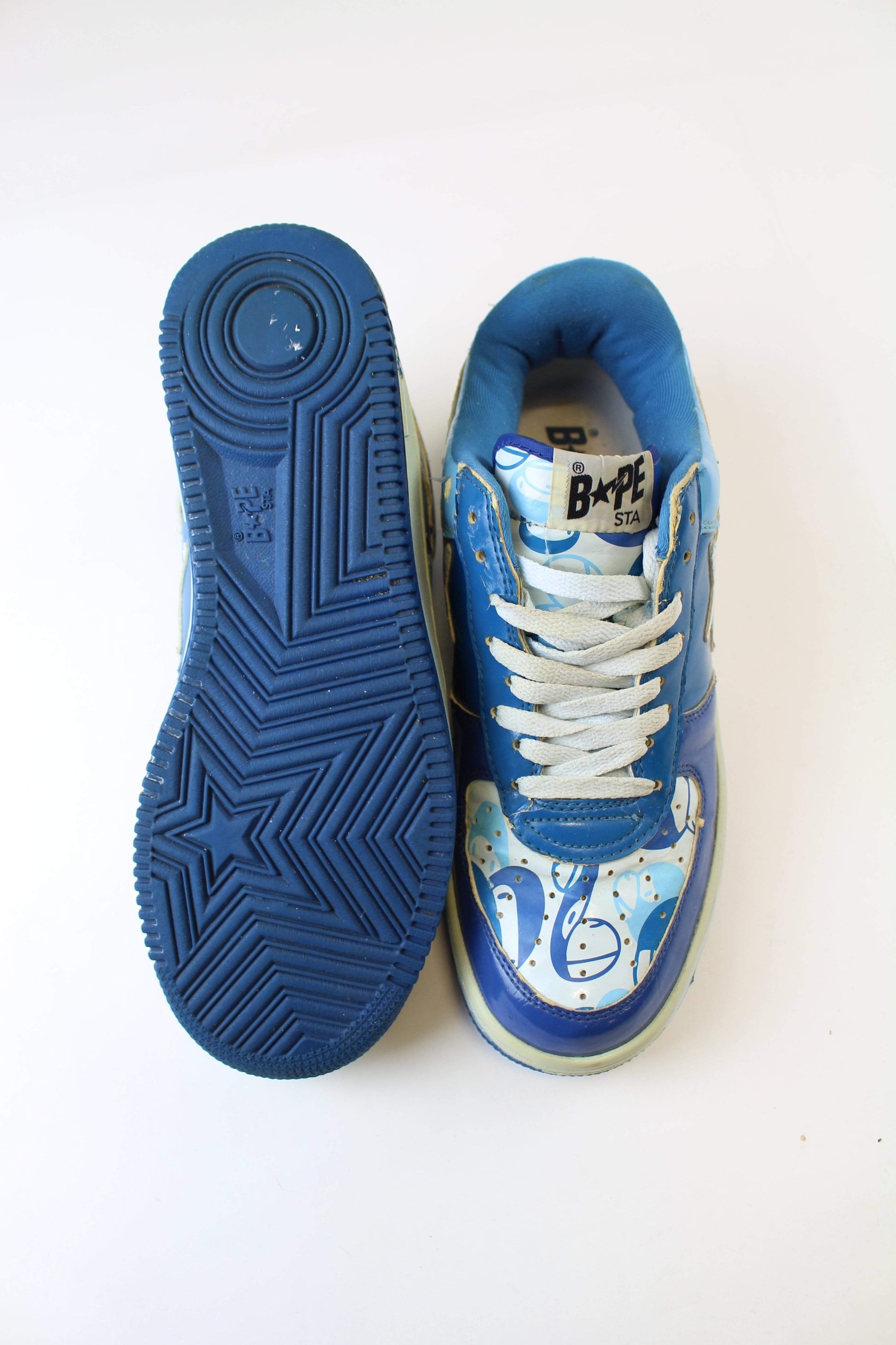 Bapesta Blue Baby Milo Camo - SaruGeneral
