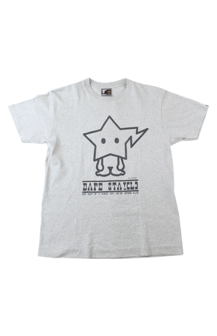 Bapesta Figure Tee Grey