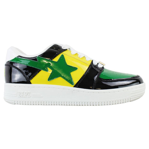 Bapesta Green Yellow Black White