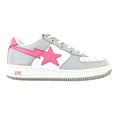 Bapesta Grey & Pink