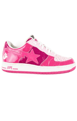 Bapesta Rose clair et rose foncé