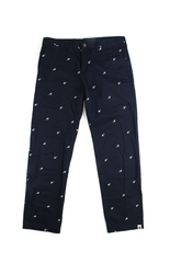 Bapesta Logo Monogram Pants Navy