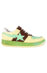 Bapesta Menthe Marron Vert