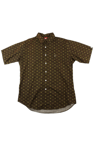 Bapesta Monogram Shirt Brown