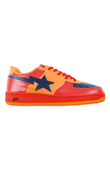 Bapesta Red Orange Blue