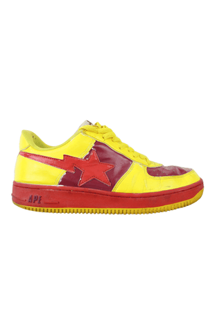 Bapesta Red Yellow