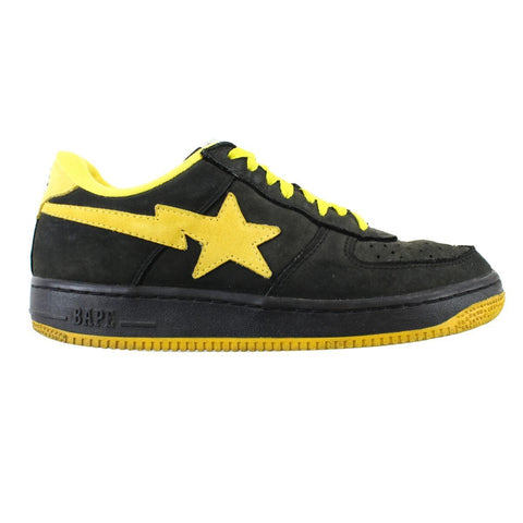 Bapesta Yellow & Black Nubuck