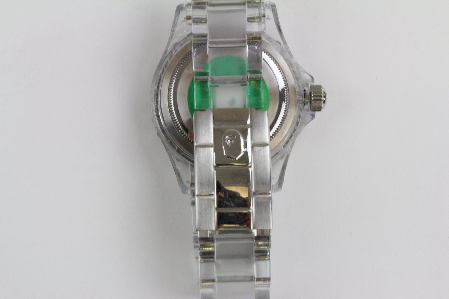 Bapex 1st Green Camo Shark Face Clear - SaruGeneral
