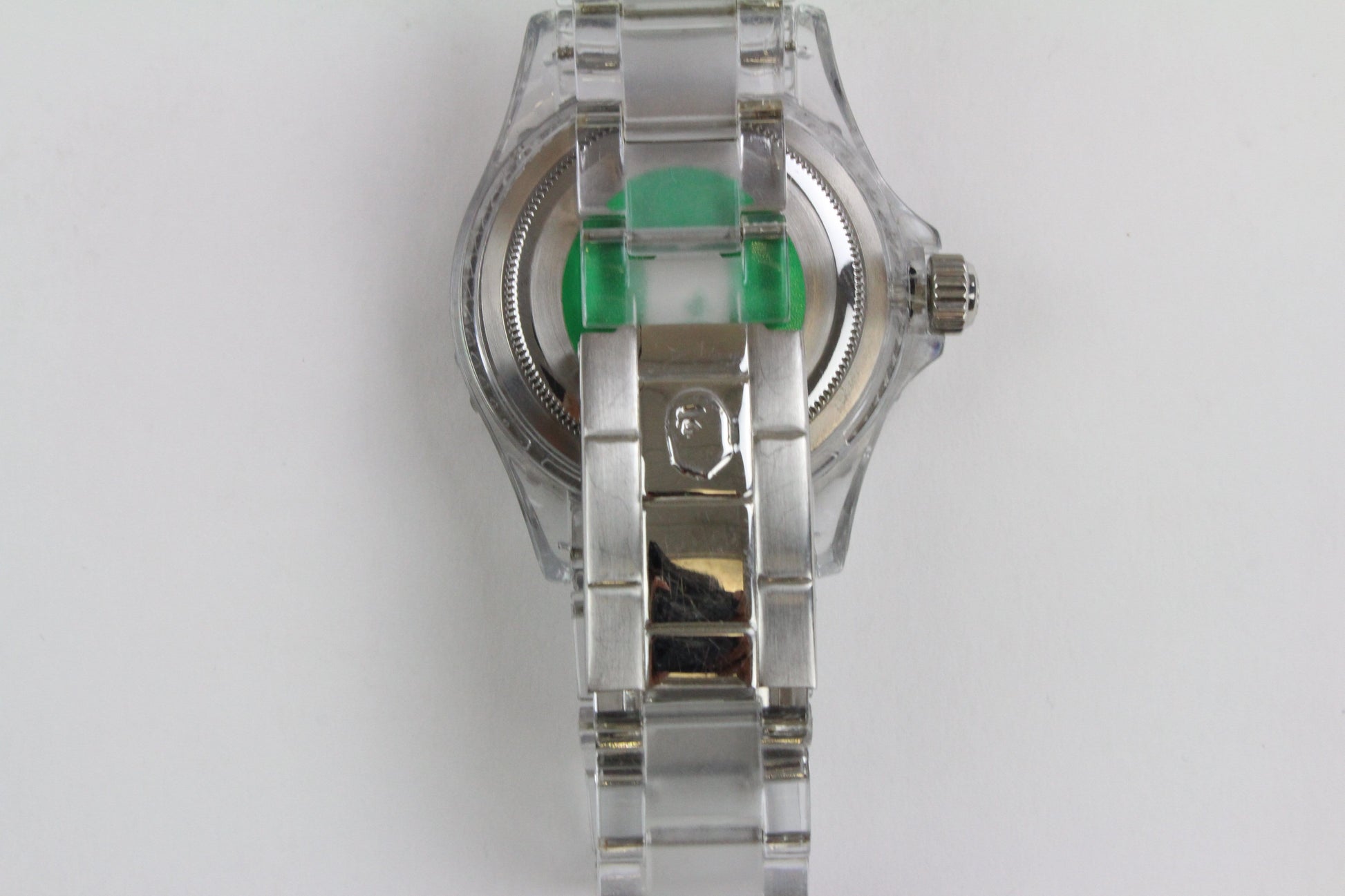 Bapex 1st Green Camo Shark Face Clear - SaruGeneral
