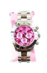 Bapex argent rose camouflage