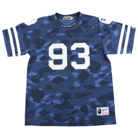 Bape Blue Camo Mesh Jersey