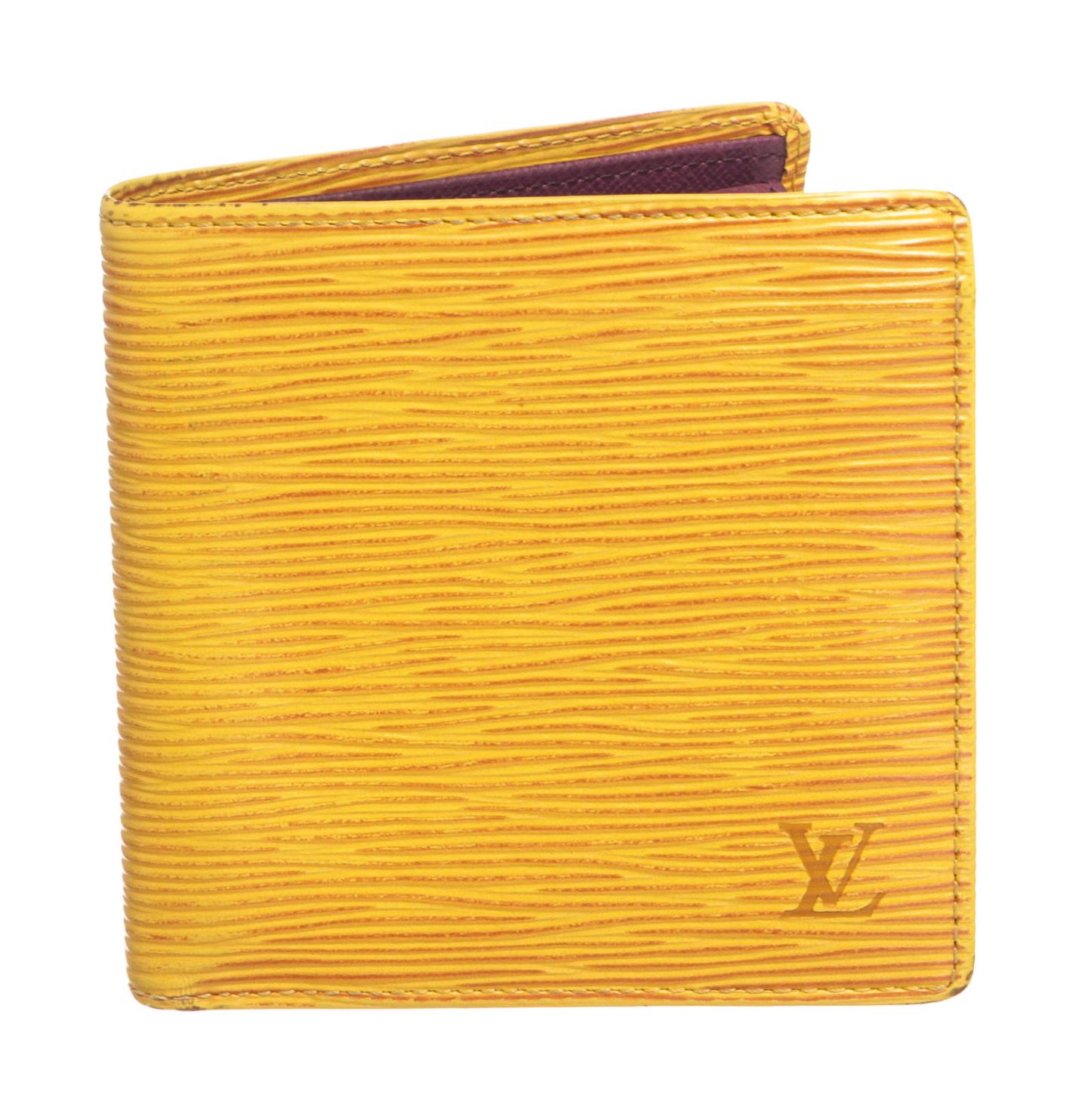 Louis Vuitton EPI Wallet Yellow