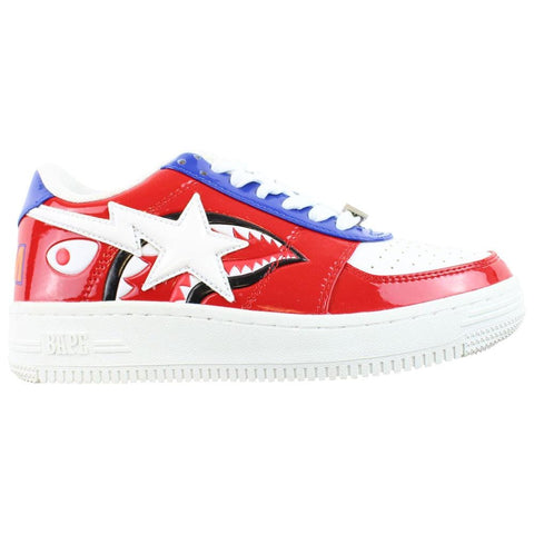 bapesta shark red blue 1