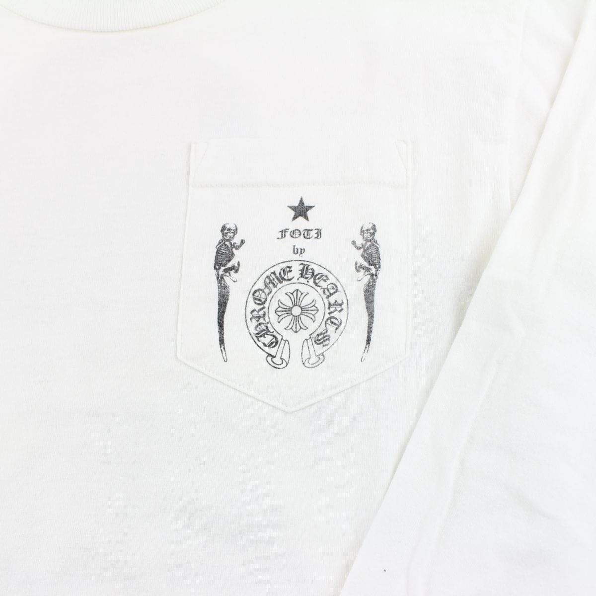 Chrome Hearts x Foti Skull Figure ls White - SaruGeneral