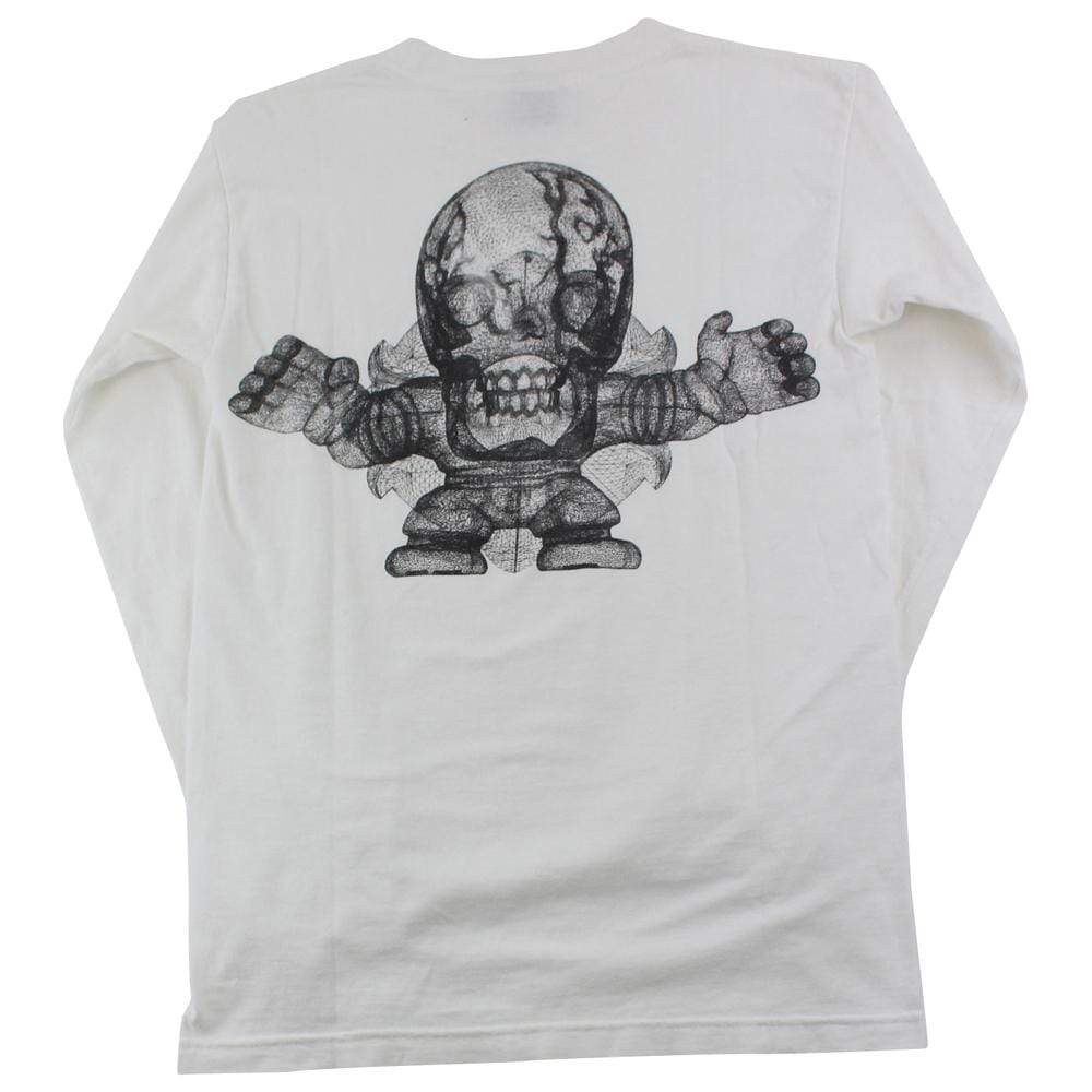 Chrome Hearts x Foti Skull Figure ls White - SaruGeneral