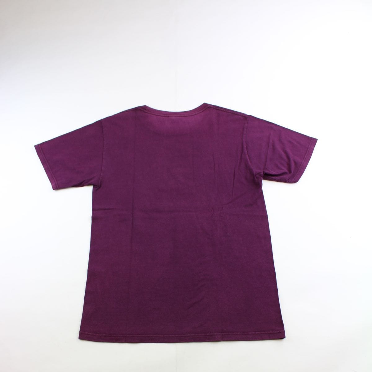 stussy double s logo tee burgundy - SaruGeneral