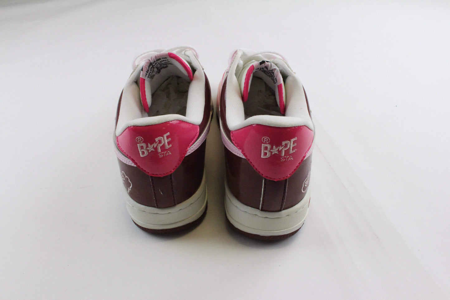 Bapesta Pink Brown White - SaruGeneral