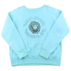 Bape baby Milo Generals Helmet Logo Crewneck Blue