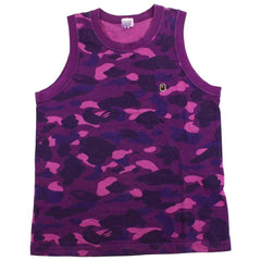 Gilet Bape Purple Camo Point Head