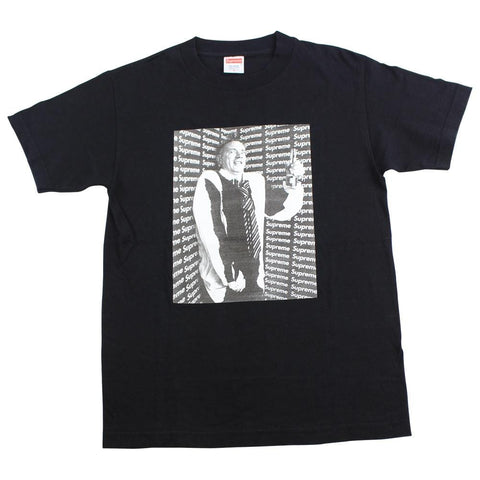 supreme x john lydon tee black 2010