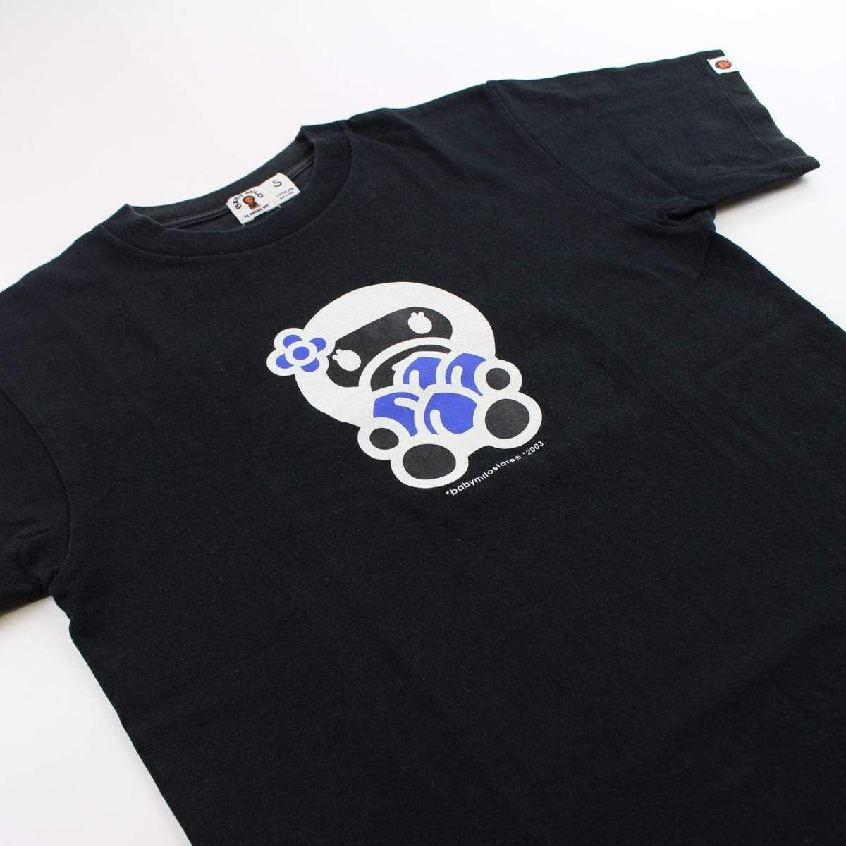 Bape Baby Lisa blueberries Logo Tee Black - SaruGeneral